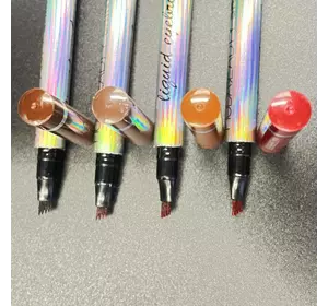 Карандаш-маркер для бровей Fine Sketch/микроблейдинг/карандаш  с зубчиками/водостойкий карандаш
